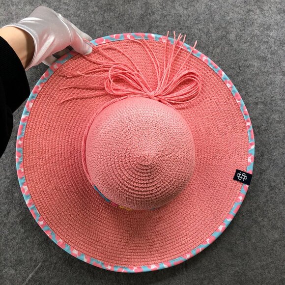 NWT Simply Southern WIFEY Sunhat Pink Womens One Size Bridal Shower Bride - Picture 2 of 9